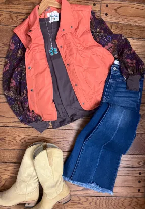 Snap Button Vest