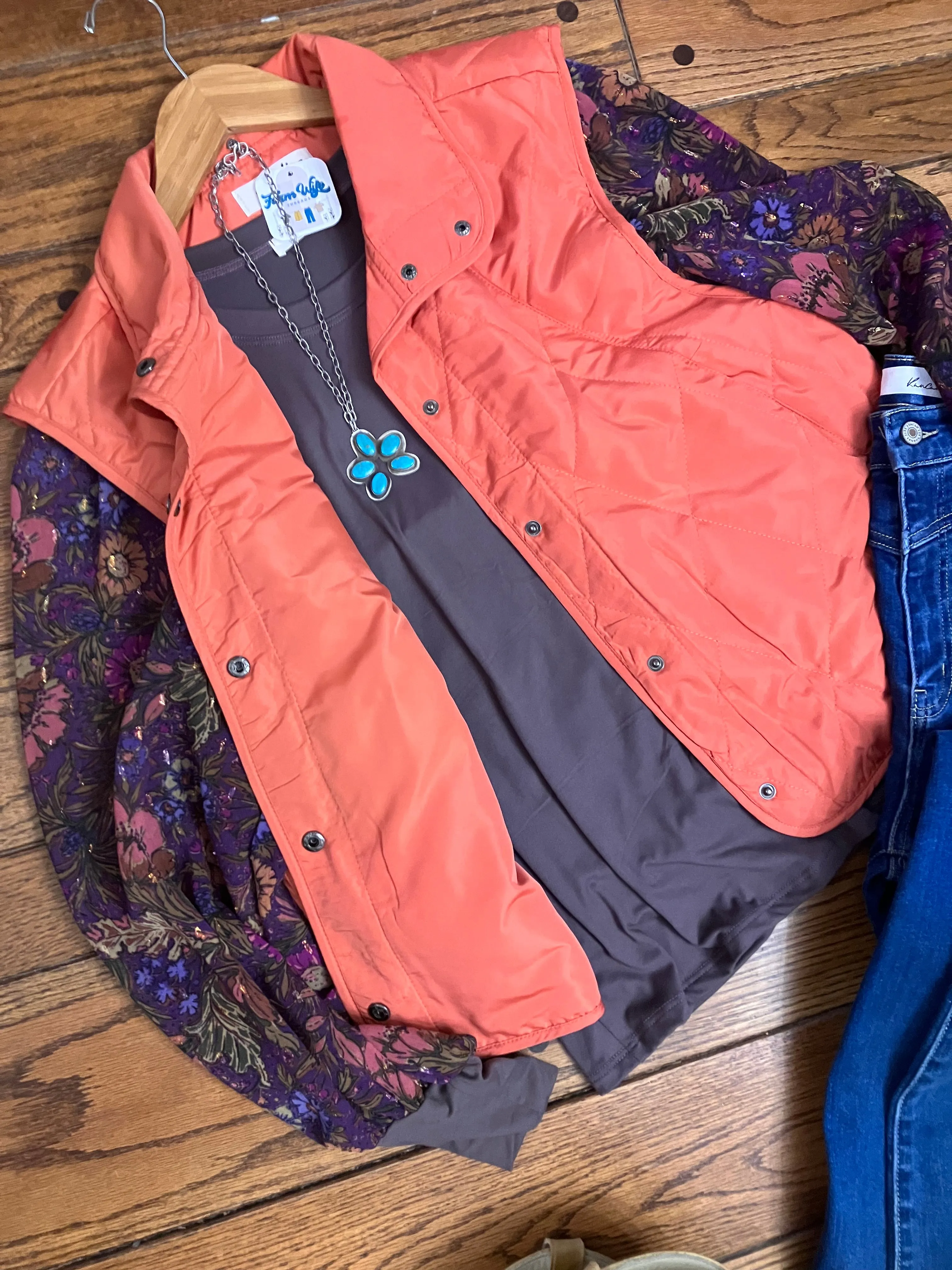 Snap Button Vest