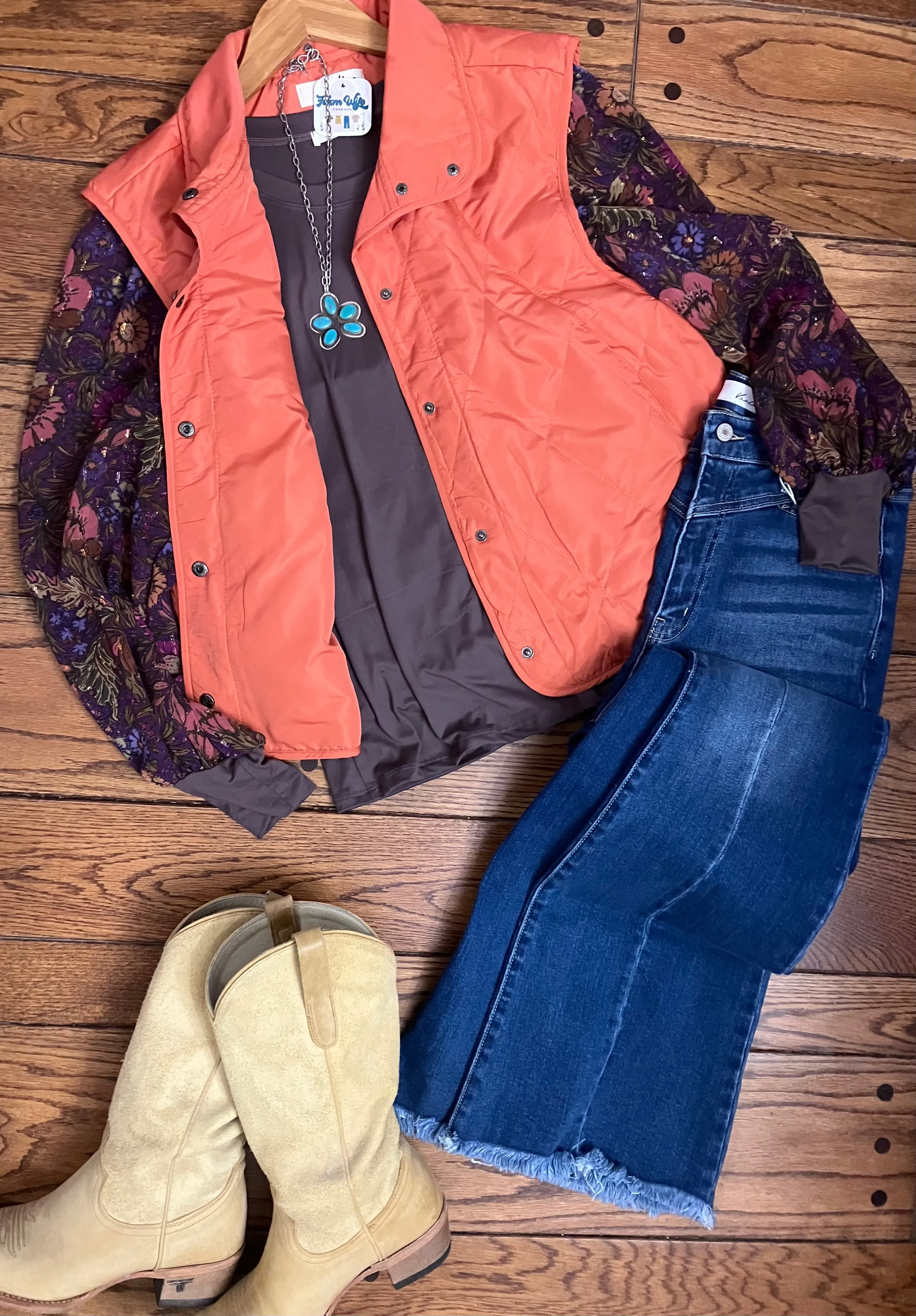 Snap Button Vest