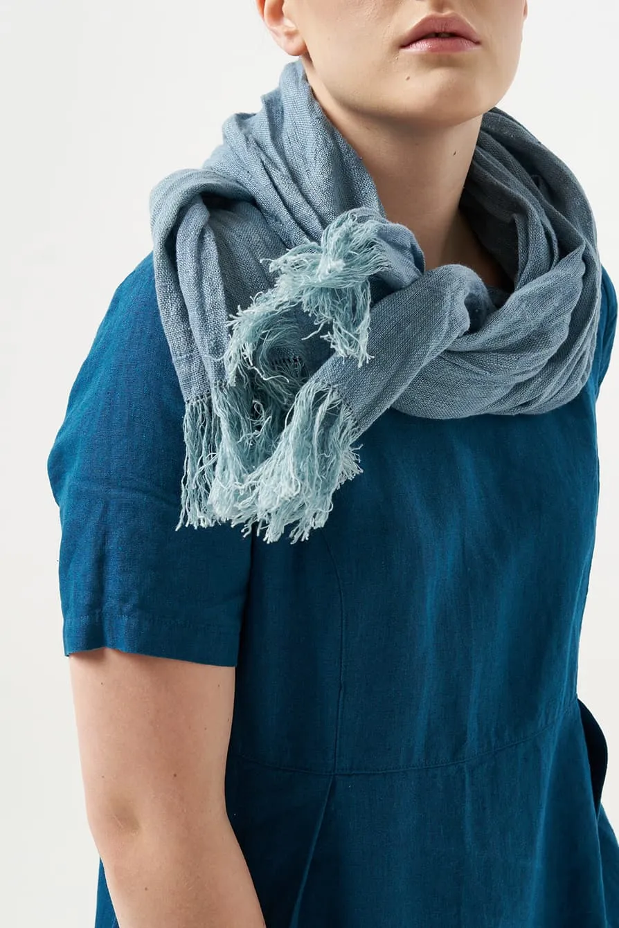 Soft linen scarf