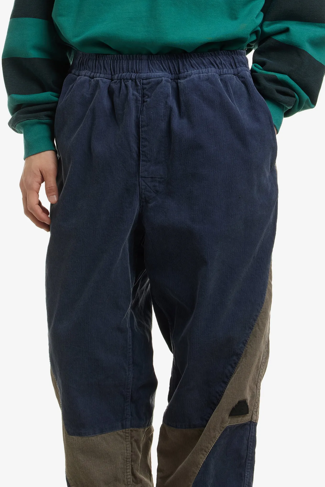 SOLID SEAM CORD BEACH PANTS