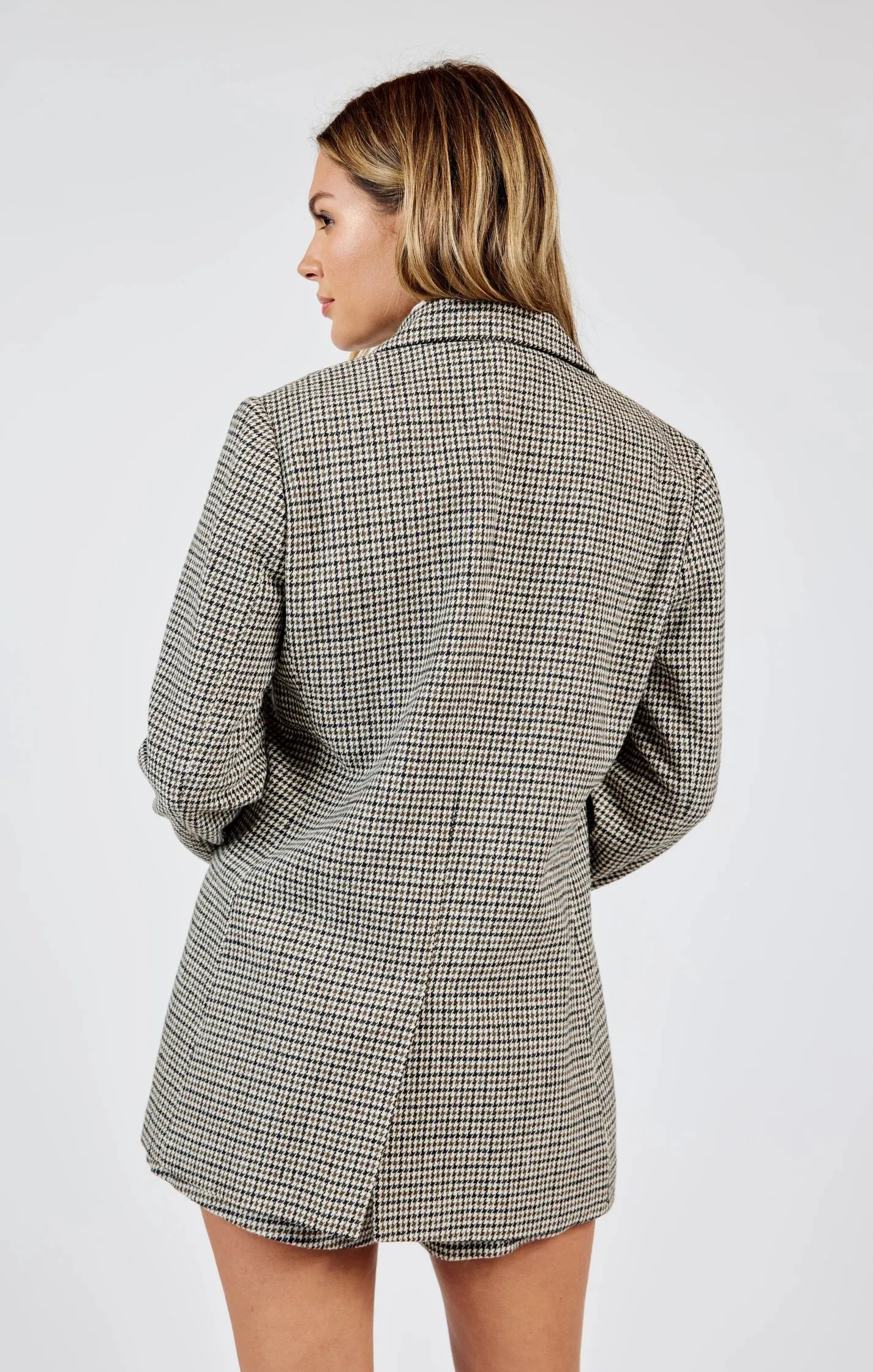 Spinning Records Houndstooth Blazer
