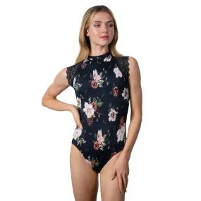 Suffolk Adult Winter Bouquet Cap Sleeve Leotard