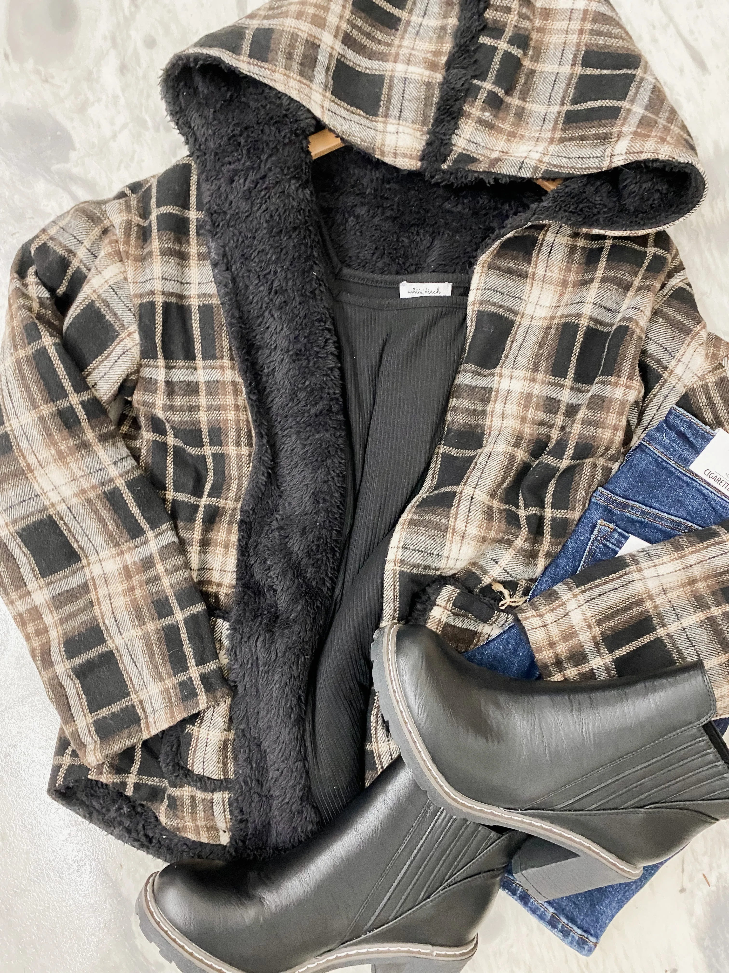 Sure is Sherpa Jacket Black