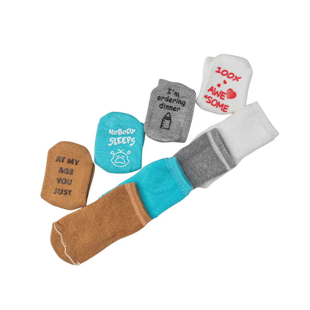 Swaddies Baby Non-slip Socks (Terry Cotton)
