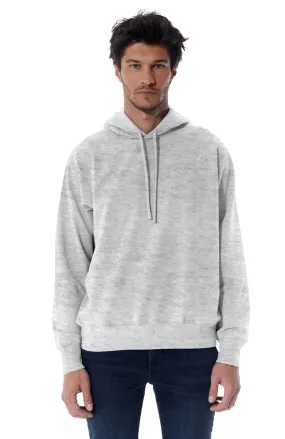 Tony - Hoodie - Grey Melange