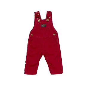 vintage red osh kosh corduroy overalls