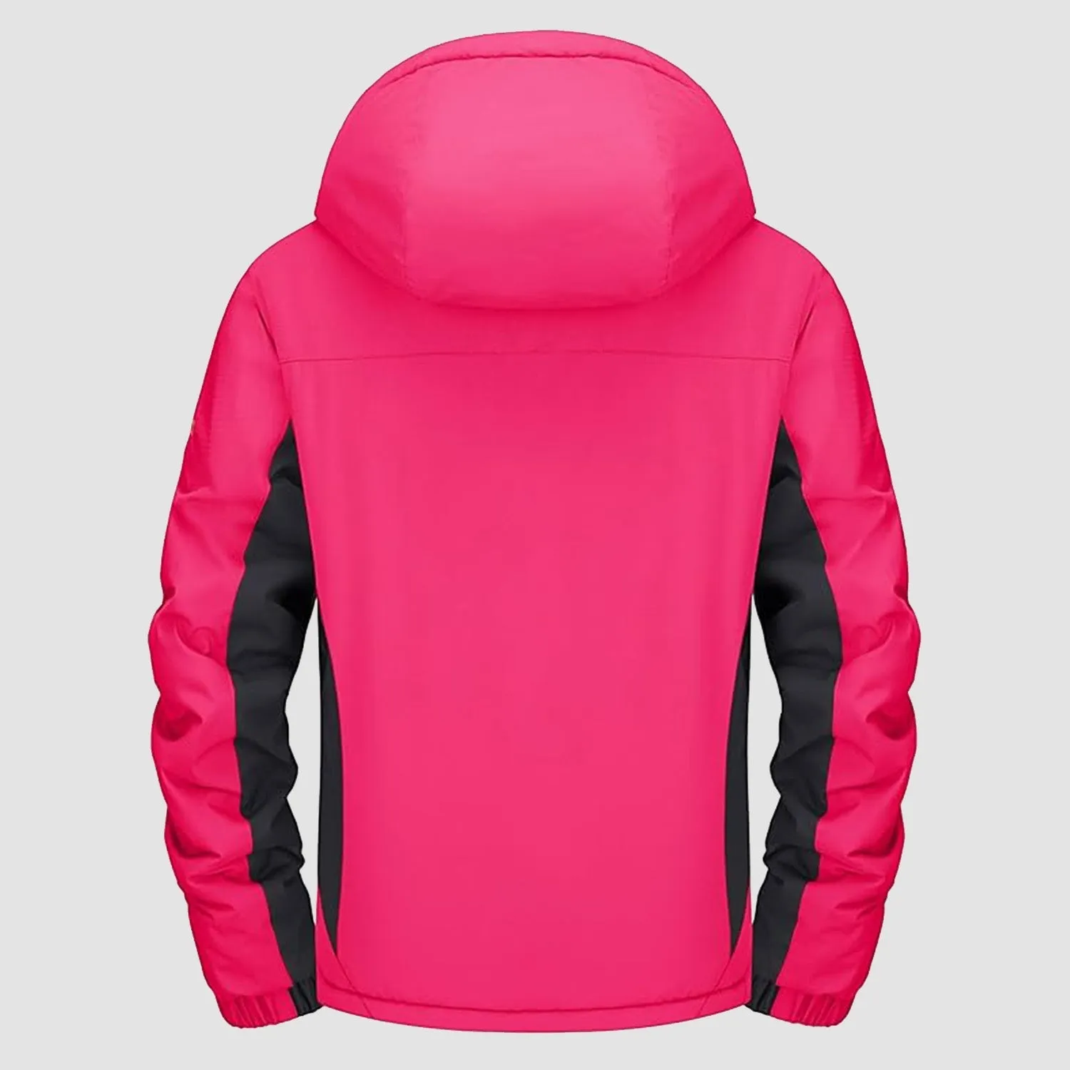 Warm Women's Waterproof Fleece Lined Ski Jacket with Hood – Perfect for Winter Activities