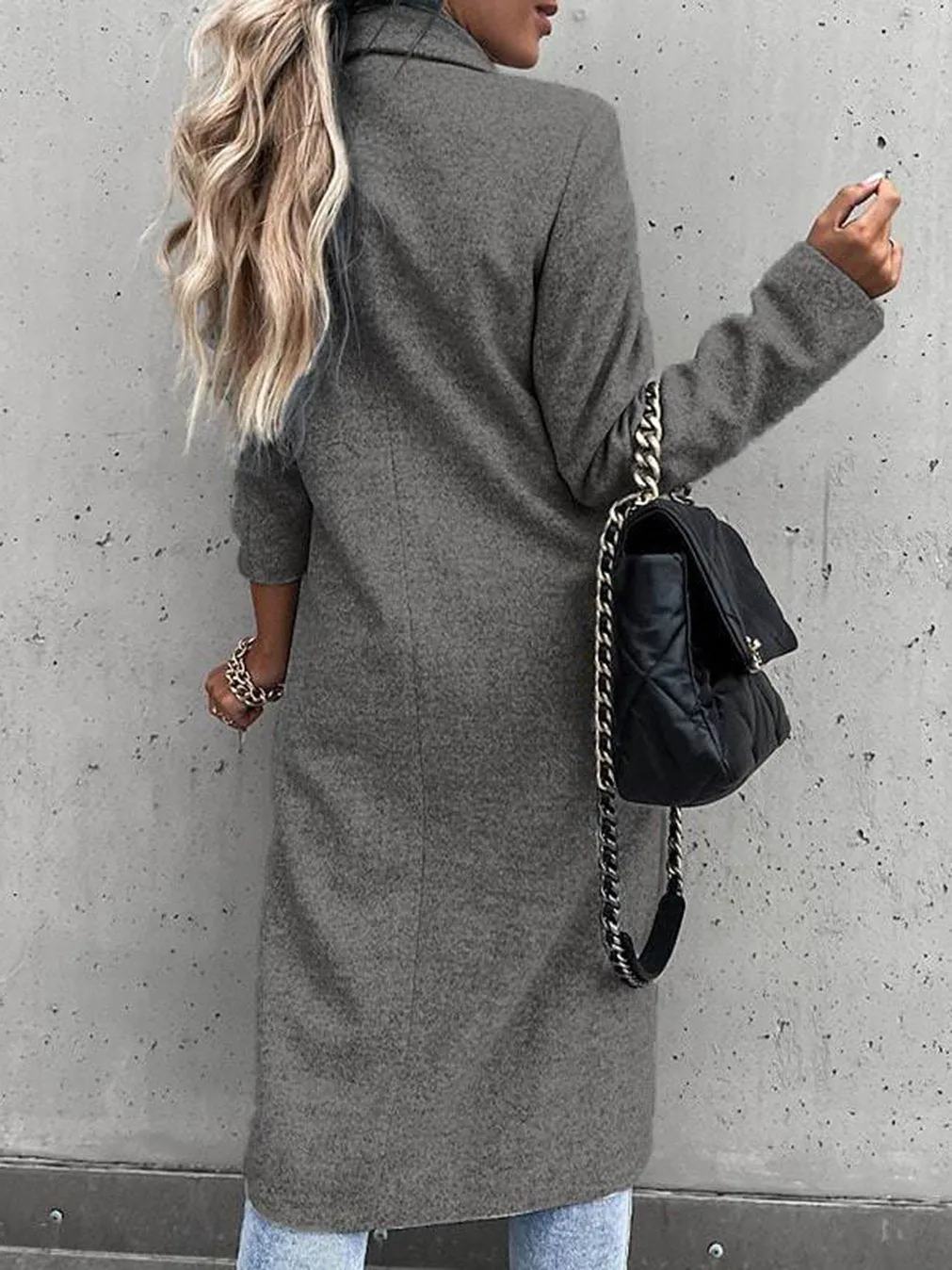 Women's Casual Solid Color Coat