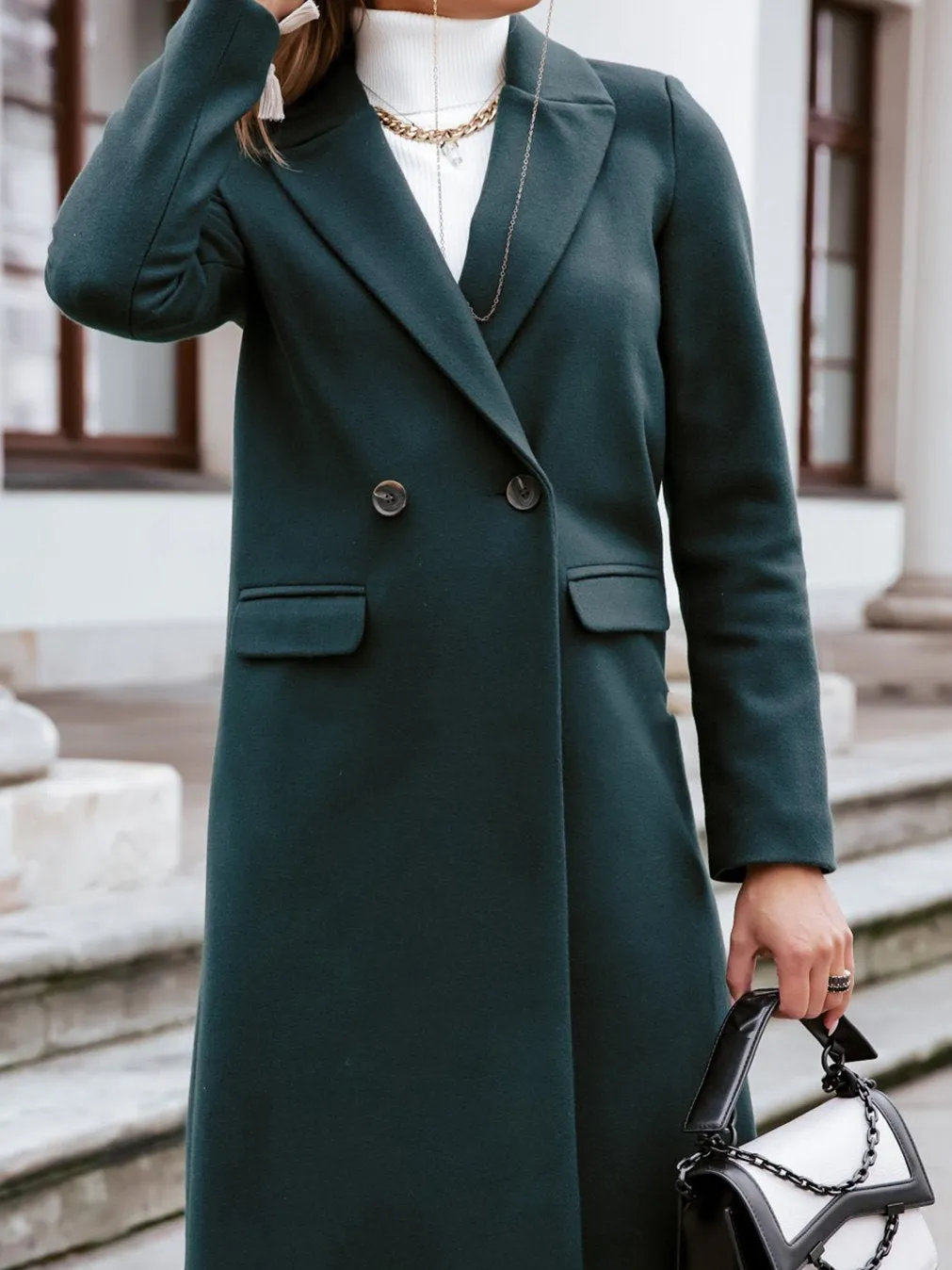 Women's Casual Solid Color Coat