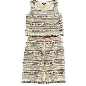 Worth Sleeveless 2Pc Skirt & Sleeveless Top Set Size Medium