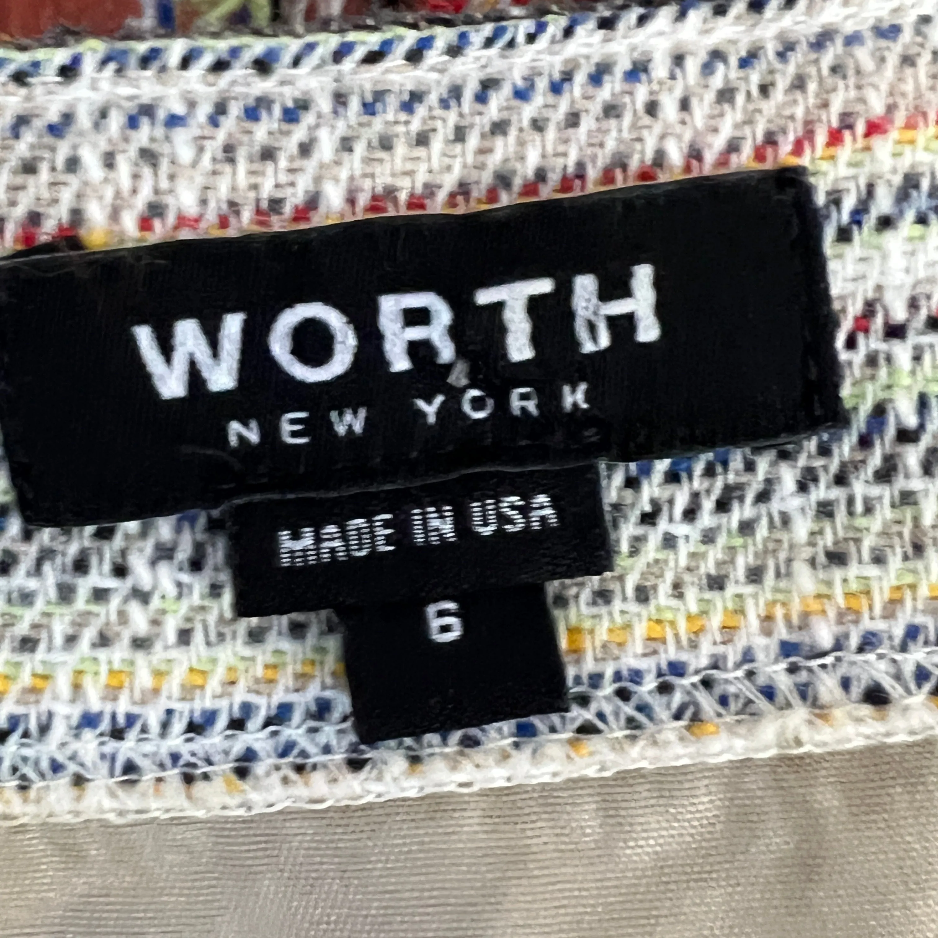 Worth Sleeveless 2Pc Skirt & Sleeveless Top Set Size Medium